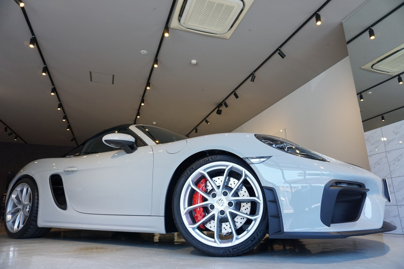 ポルシェ 718 ボクスター 718SPYDER 正規ディーラー車 2020y クレヨン PDLSPlus シートヒーター 中古車情報 Cloud  car concierge