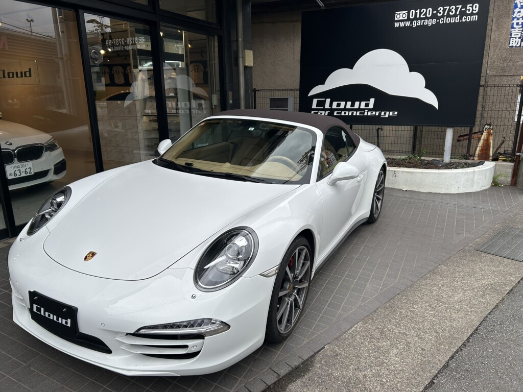 ポルシェ911(991.1)カレラ4Sカブリオレ 買取ご成約 東京都N様