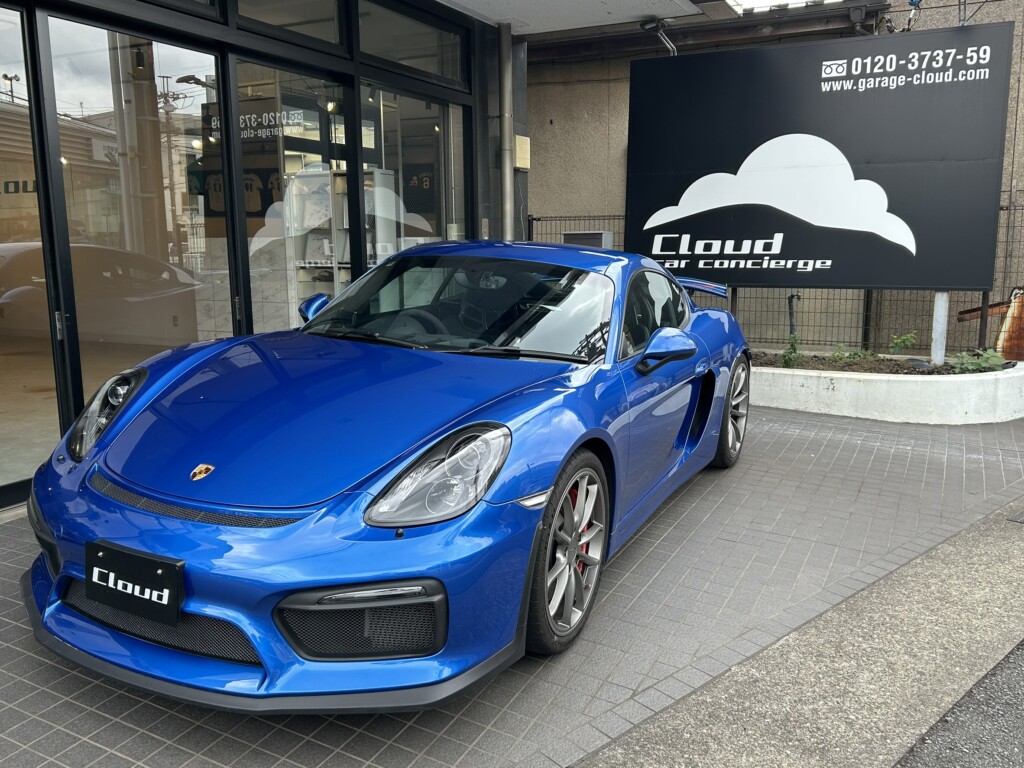 ポルシェ(981)ケイマンGT4 買取ご成約 東京都N様